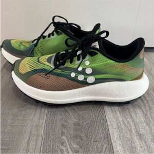 Craft Green and Black Running Shoes